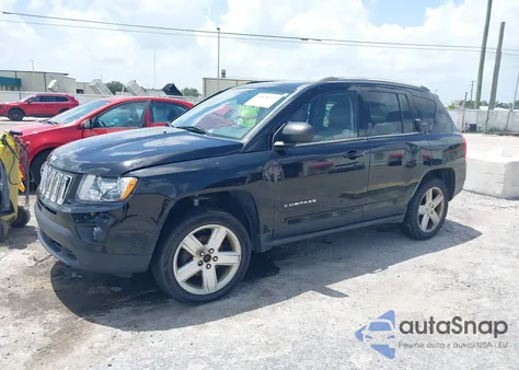 2013 Jeep Compass Limited из США, поврежденный, VIN 1C4NJDCBXDD215083